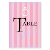 BRIDE & CO Love Pink Bridal Party Kaart (Voorkant)