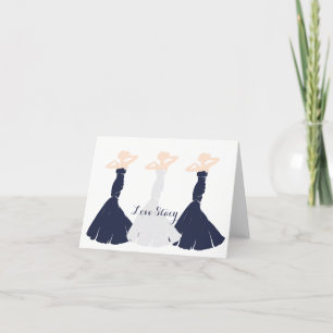 BRIDE & CO Navy Blue Be My Bridesmaid Shower Party