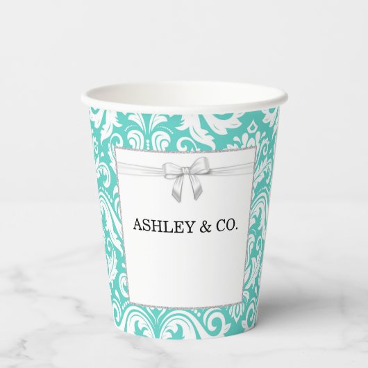 Bride & Co. Party Cup - Aangepast Papieren Bekers (Achterkant)