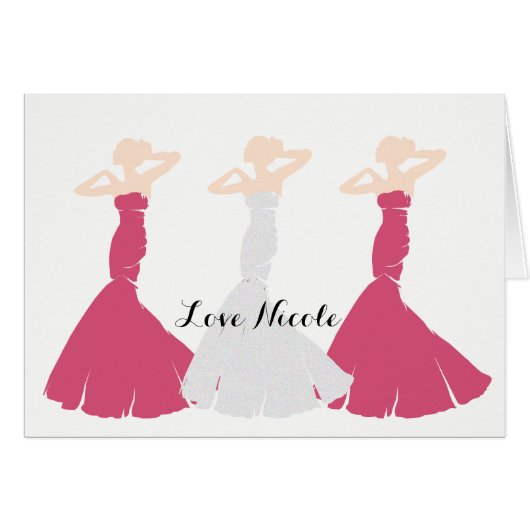 BRIDE CO Roos Bridal ben Mijn Bridesmaid Shower No (Voorkant Horizontaal)