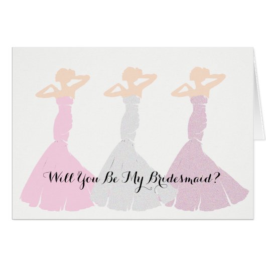 BRIDE CO Roze be Mijn Bridesmaid Bridal (Voorkant Horizontaal)