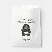 Bride & Co. Vrijgezellenfeest Turquoise Bedankzakje (Voorkant)