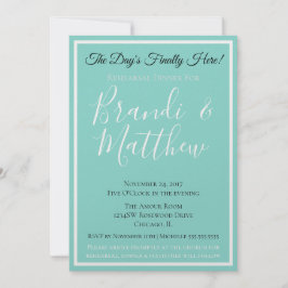 Bride & Co Wedding Suite Elegant Rehearsal Dinner