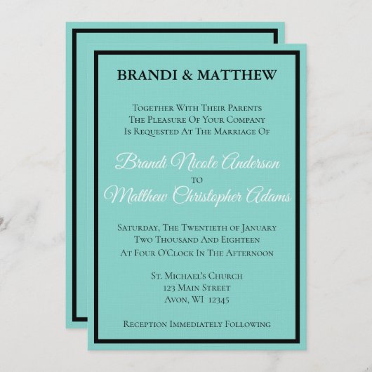 Bride & Co Wedding Suite Modern Ceremonie (Voorkant / Achterkant)