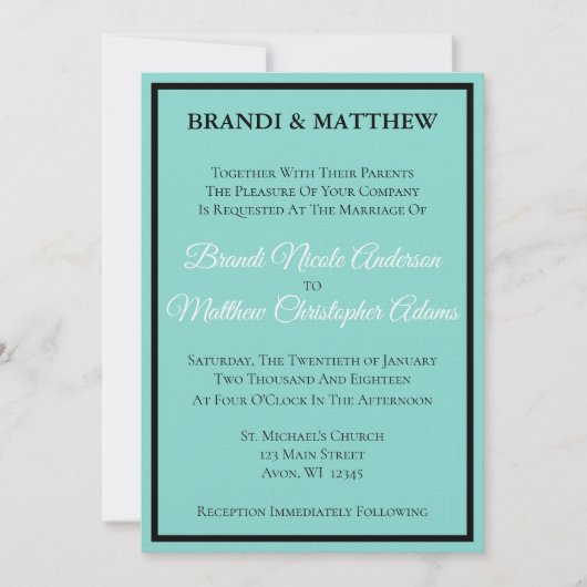 Bride & Co Wedding Suite Modern Ceremonie (Voorkant)