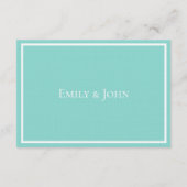 Bride & Co Wedding Suite Traditionele Ontvangst Informatiekaartje (Achterkant)