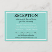 Bride & Co Wedding Suite Traditionele Ontvangst Informatiekaartje (Voorkant)