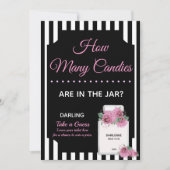 BRIDE Couture Theme Party Hoeveel Kisses spelen (Voorkant)