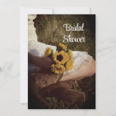 Bride Cowboy Boots - Western Vrijgezellenfeest voo Kaart (Voorkant)