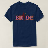 Bride Cowgirl T-shirt (Design voorkant)