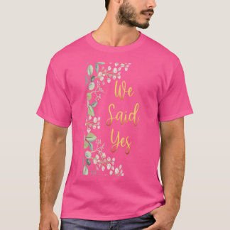 Bride Crew Groom Crew, gelukkig altijd nadat we Y T-shirt