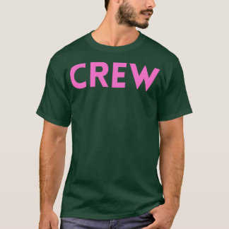Bride Crew Roze Bachelorette Party Group Celebrati T-shirt