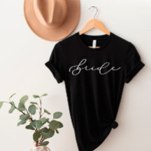 Bride Cute Script Bachelorette/Bridal Party Shirt