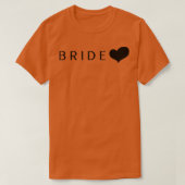 Bride Cute T-shirt (Design voorkant)