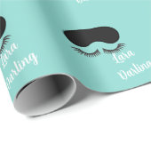 BRIDE Darling Tiara Party - Persoonlijk Cadeaupapier (Rol Hoek)