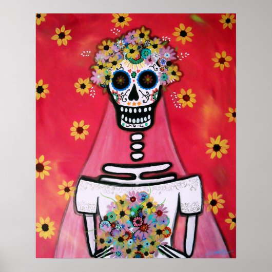 BRIDE DIA DE LOS MUERTOS POSTER (Voorkant)