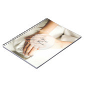 Bride diamant ring, bewerkbaar huwelijksgastenboek notitieboek (Linkerzijde)