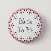 Bride die Button is van een Vrijgezellenfeest-brui (Voorkant)