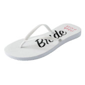 Bride die met de Teenslippers van de Naam & van de (Schuin)