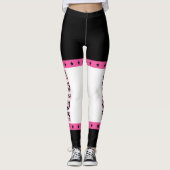 Bride Disco Cowgirl Bachelorette party Leggings (Voorkant)