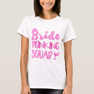 Bride Drink Squad vrijgezellenfeest T-shirt