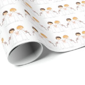 Bride en bride Gift Wrap Cadeaupapier (Rol Hoek)