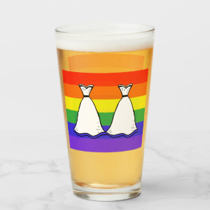 Bride en bride glas