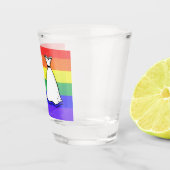 Bride en bride shot glas (Rechts)