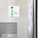 BRIDE en Bridesmaid Darling Tiara Party personalis Magneet<br><div class="desc">FLIK die diamant op als je je gunst opvult en goody tassen met deze leuke en geweldige magneten! Pas de naam van de bruid aan of voeg de trouwdatum toe! Deel van het BRIDE & CO. collectie.</div>