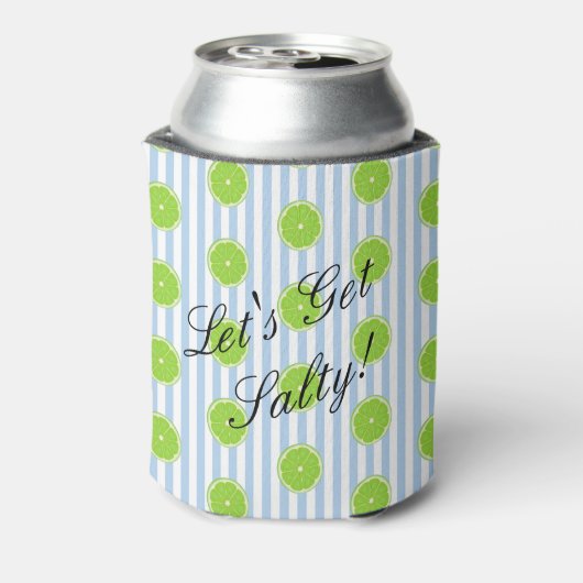 BRIDE en Bridesmaids Margaritas Fiesta Shower Part Blikjeskoeler (Blikje Achterkant)