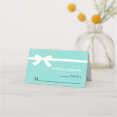 Bride en Bridesmaids Persoonlijk Dank u de Lijst v Plaatskaartje (Voorkant)