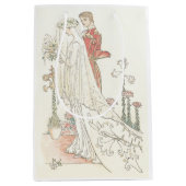 bride en bruidebruine bruiloft medium cadeauzakje (Voorkant)