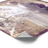 bride en bruom poster (Hoek)