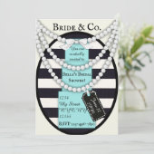 Bride en Co Bridal Shower Kaart (Staand voorkant)