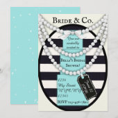 Bride en Co Bridal Shower Kaart (Voorkant / Achterkant)