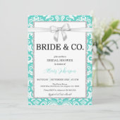 Bride en Co Bridal Shower Kaart (Staand voorkant)