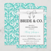 Bride en Co Bridal Shower Kaart (Voorkant / Achterkant)