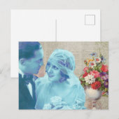 bride en gomFloral Briefkaart (Voorkant / Achterkant)