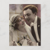 Bride en Groom Briefkaart (Voorkant)