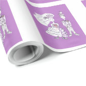 Bride en Groom Cadeaupapier (Rol Hoek)