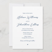 Bride en Groom Church Wedding, met ouders Kaart (Voorkant)