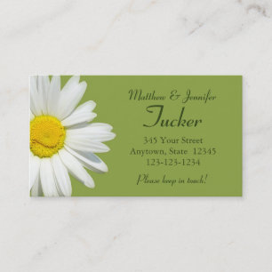 Bride- en Groom-contactgegevens Contactkaartje