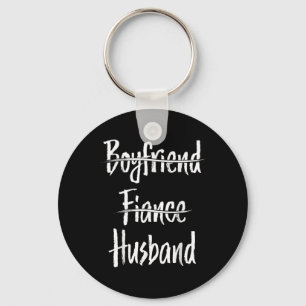 Bride en Groom Couples Boyvriend Fiance Husband W Sleutelhanger