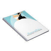 Bride en Groom de Planner van de Douane van de Wed Notitieboek (Rechterzijde)