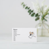 Bride en Groom First Dance T-shirts en geschenken Visitekaartje (Staand voorkant)