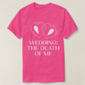 Bride en Groom Funny T-shirt (Design voorkant)