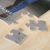 Bride en groom, gelukkig ooit daarna, douane legpuzzel (Zijkant)