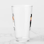 Bride en Groom Glas (Rechts)