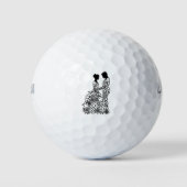 Bride en Groom Golfballen (Voorkant)