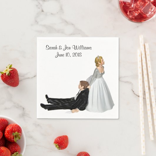 Bride en Groom Humor Servetten (Insitu)